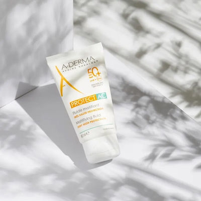 A-Derma Protect AC Sonnenschutz Creme Für das Gesicht SPF50 40ml