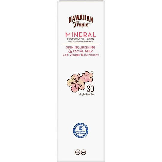 Hawaiian Tropic Mineral Mineral Loțiune Cu Protecție Solară Pentru Față SPF30 50ml