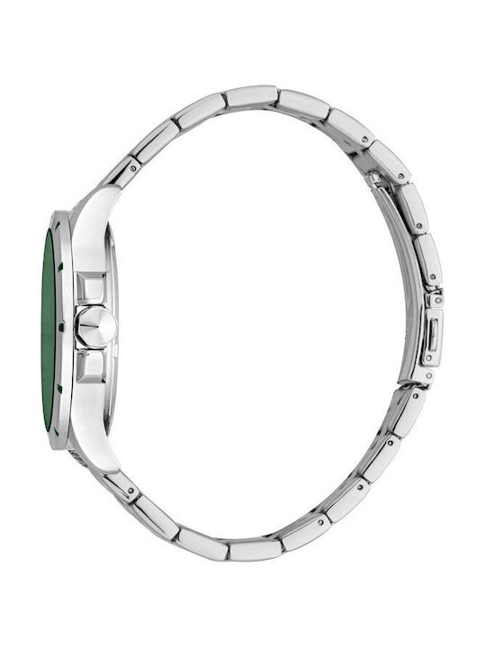 Just Cavalli Glam Watch with Silver Metal Bracelet