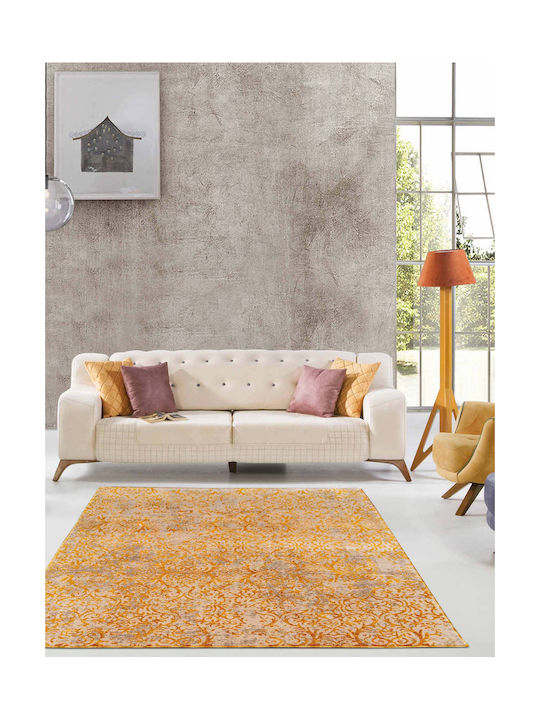 Madi 5903 Modern Bedroom Rugs Set Beige Yellow 1601 3pcs