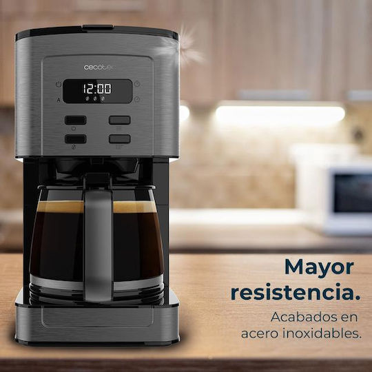 Cecotec Coffee 56 Time Προγραμματιζόμενη Καφετιέρα Φίλτρου 800W