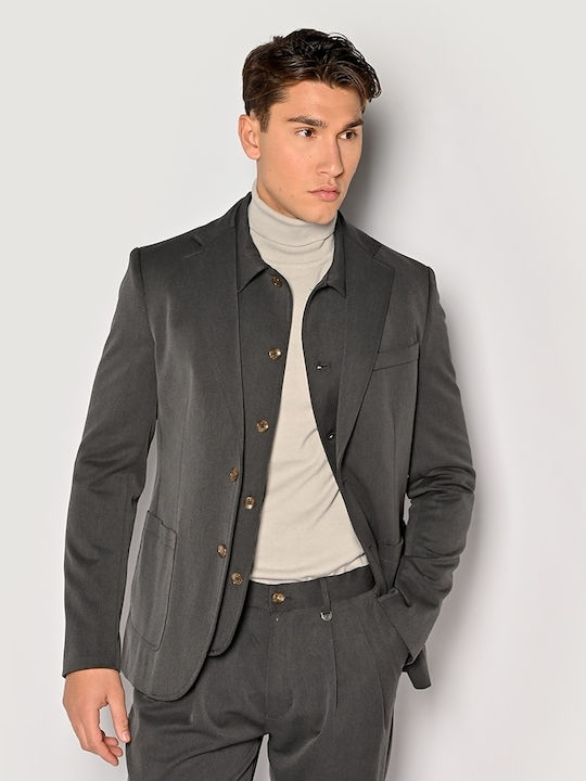 Winter Herrenanzugsjacke Gray
