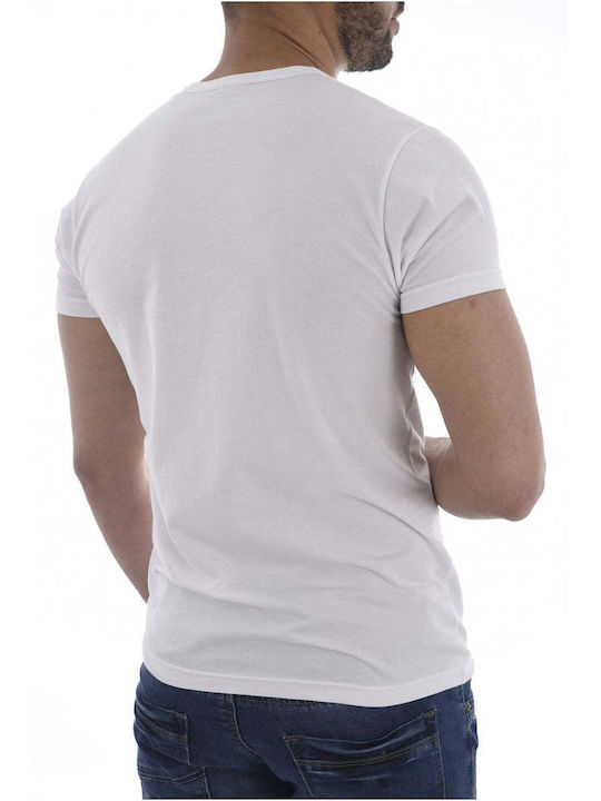 Emporio Armani Men's Undershirts Short-sleeved Άσπρο. 1Pachet