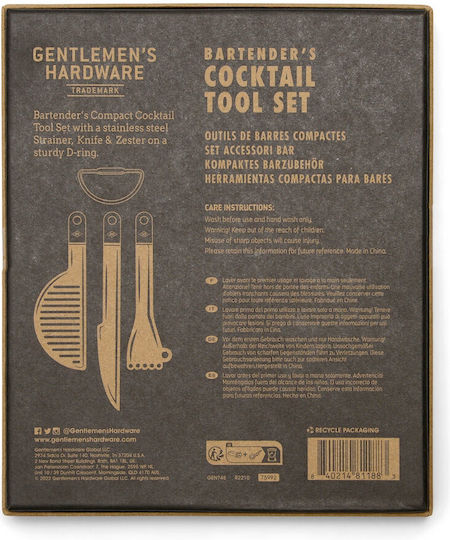 Gentlemen's Hardware Trinkzubehör 4Stück