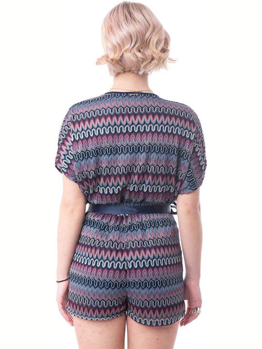 Artigli Mehrfarbige Jumpsuit Shorts