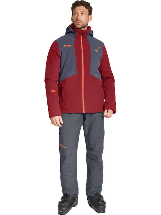 Ziener Tafar Men's Ski & Snowboard Jacket Red 234200_326