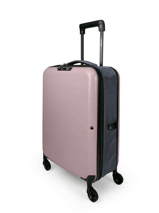 Pegasus Valiză de Călătorie Cabină Dură Roz cu 4 roți Înălțime 55cm