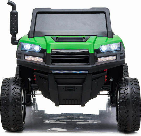 ATV Duster X Race Doppelsitzer mit Fernbedienung 24 Volt Grünes für 3+ Jahre