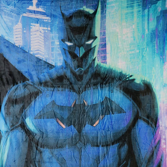 Dc Comics Blanket Fleece Blue 150x200cm