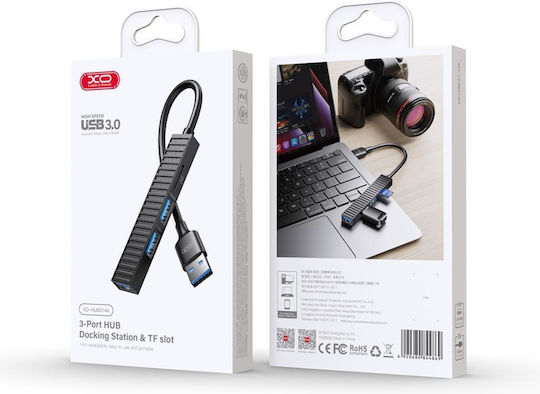 XO Hub 3 Θυρών USB 3.0 με σύνδεση USB-A