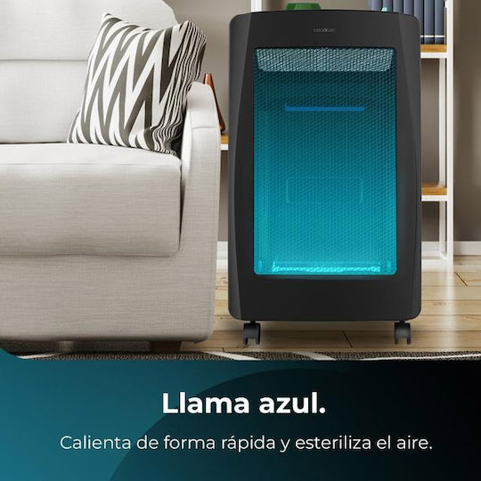 Cecotec Индор Газови Отоплители 4200W Черен 44.4x15.5x65см
