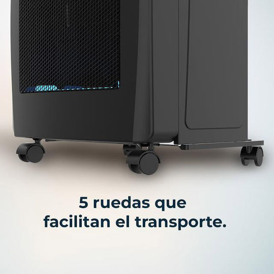 Cecotec Индор Газови Отоплители 4200W Черен 44.4x15.5x65см