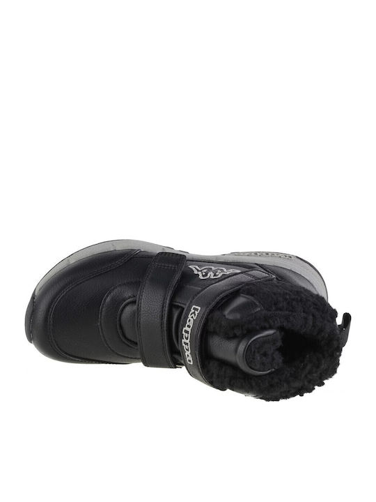 Tapiwa K Kids Boots with Velcro Black