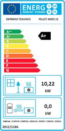 Thermiki 10 Aero Pellet Stove Fan Heater 10.22kW