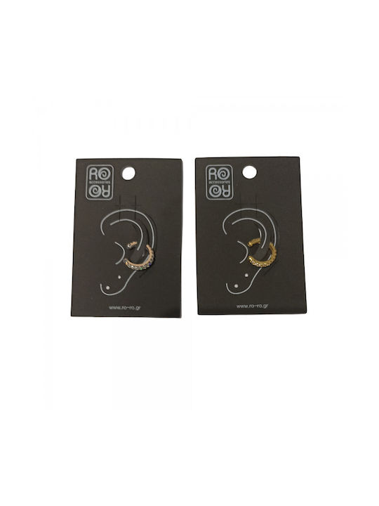 Ro-Ro Accessories Cercei Simpli Ear Cuff in Gold colour