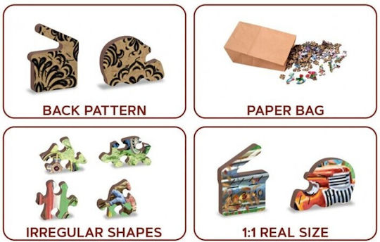 Vintage Cars Puzzle 2D 750pcs