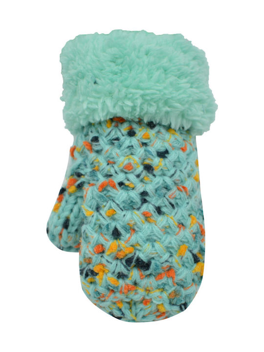 Kinderhandschuhe MItten Türkis