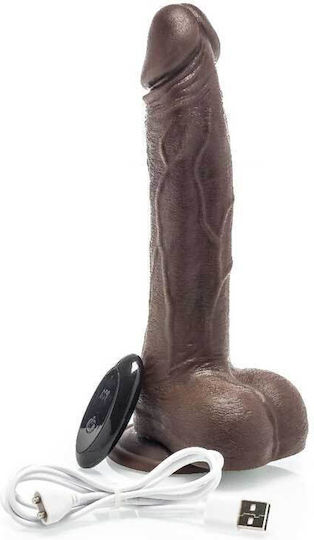 Zenn Realistisch Vibrator 3.8cm Braun