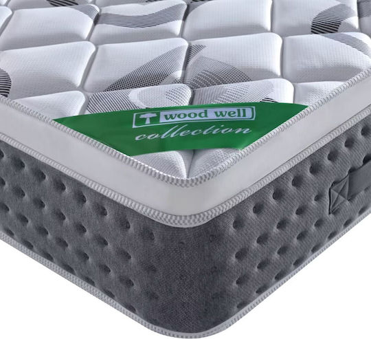 Woodwell Roll Pack Διπλό Ανατομικό Στρώμα Roll Pack 150x200x31cm με Ανεξάρτητα Ελατήρια & Ανώστρωμα