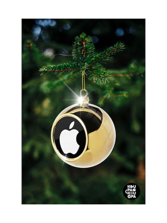 Apple Weihnachtshänger Kugel Ornament Gold