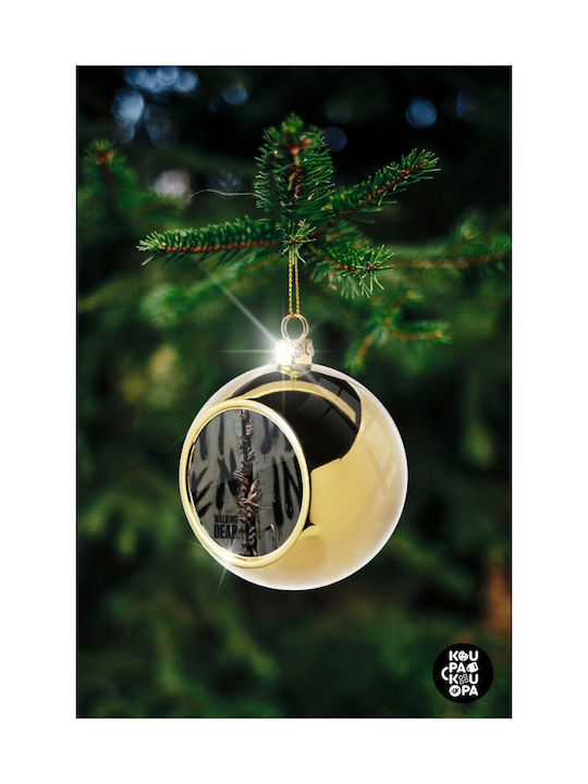 The Walking Dead Hands Christmas Ball Ornament Gold