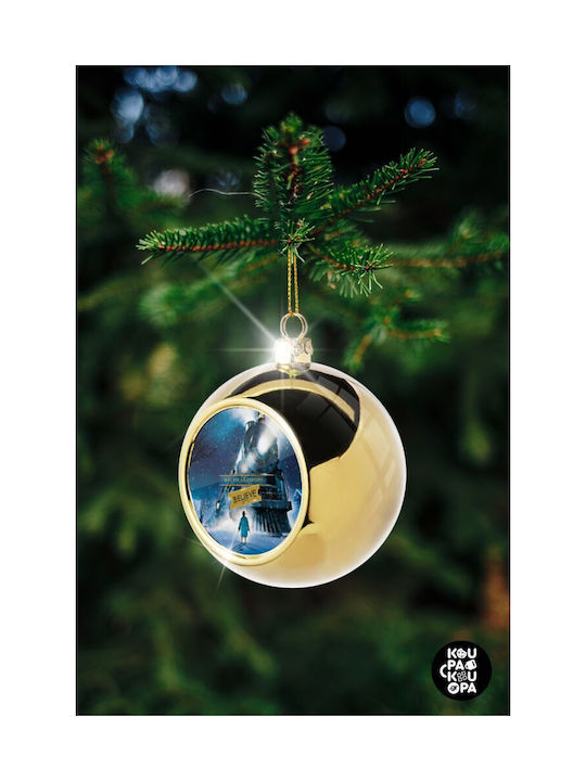 Το Πολικό Εξπρές Christmas Ball Ornament Gold