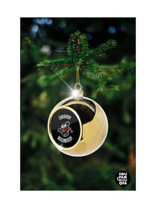 Day's Gone Christmas Ball Ornament Gold