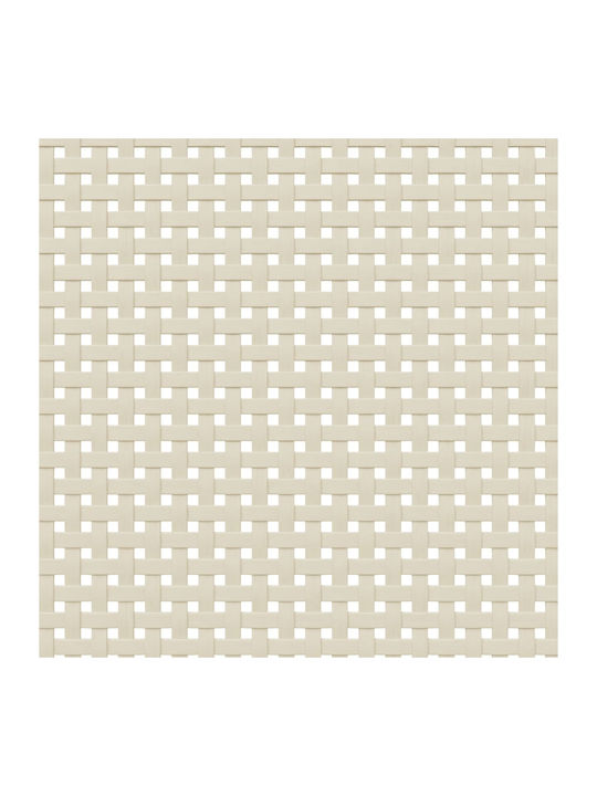 Μπουφές mit Schubladen Λευκό/Ρατάν 90x40x112cm