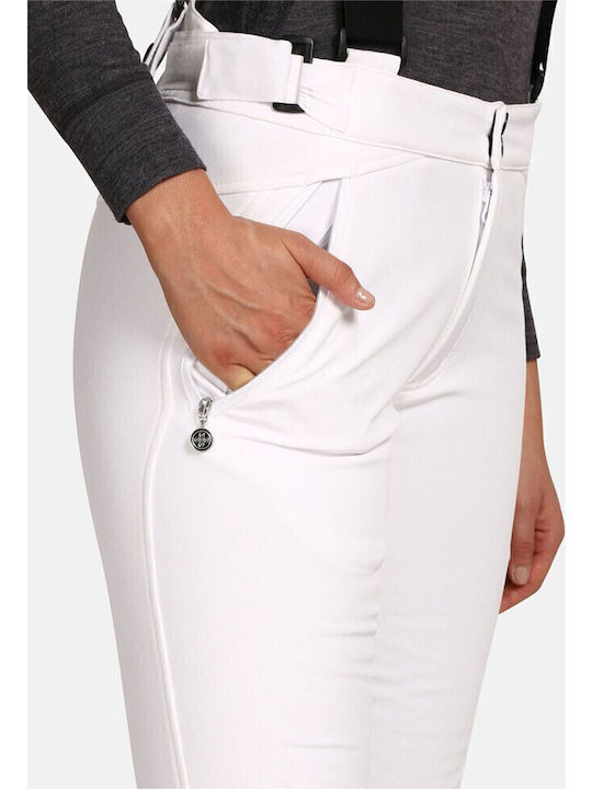 Kilpi Dione UL0408KI-WHT Γυναικείο Παντελόνι Σκι & Snowboard Λευκό