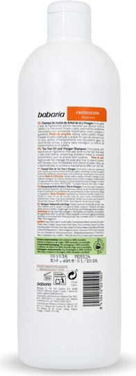 Babaria Vinegar Shampoo Deep Cleaning for All Hair Types 600ml