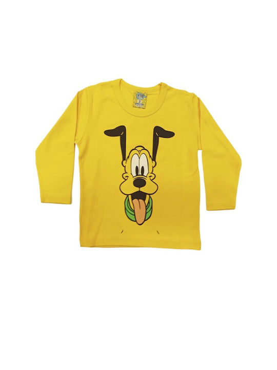 Like Kids Pyjamas Winter Cotton YELLOW