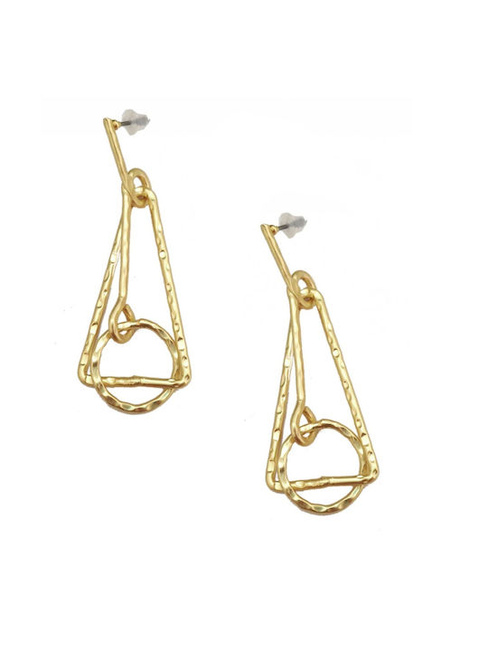 Tatu Moyo Earrings Pendants Gold Plated