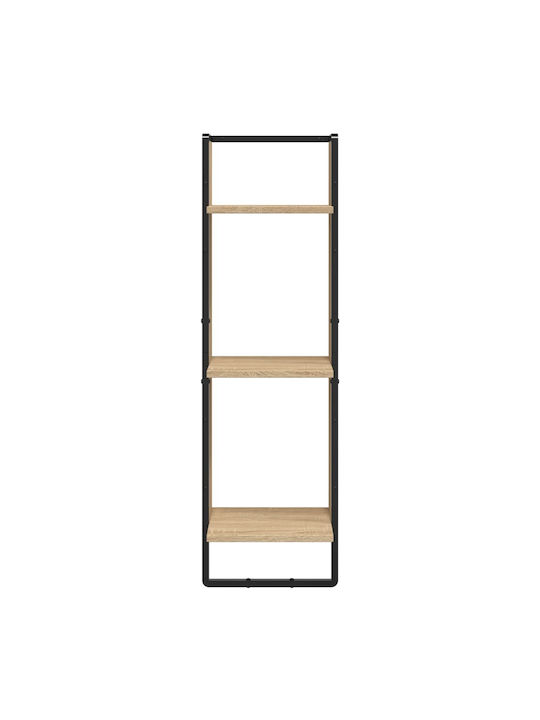 Wandregale Barren Sonoma Eiche 6Stücke 30x25x65cm