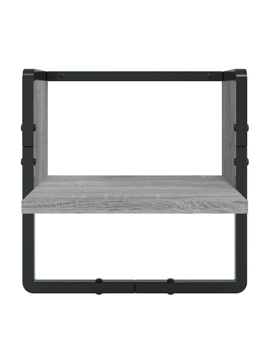 Wandregale Gray Sonoma 6Stücke 30x25x65cm