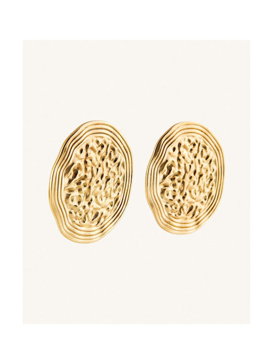 StanStefan Earrings made of Steel Gold Plated