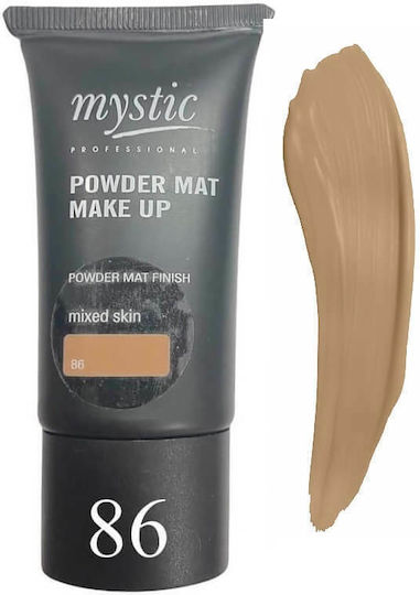 Mystic Professional Powder Mat Make Up 30ml