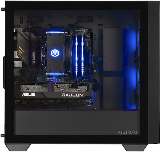 Actina 5901443335832 Gaming Desktop PC (Ryzen 5-5600/16GB DDR4/1TB SSD/Radeon RX 7600/No OS)
