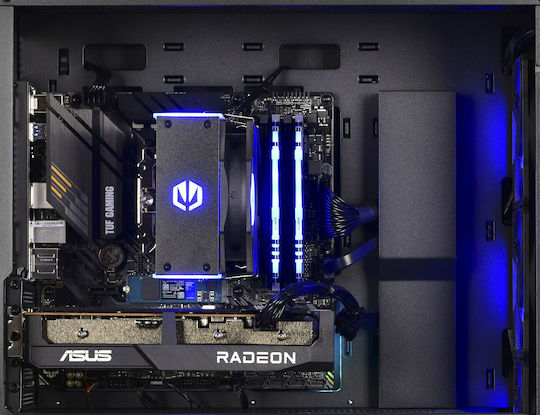 Actina 5901443335832 Gaming Desktop PC (Ryzen 5-5600/16GB DDR4/1TB SSD/Radeon RX 7600/No OS)