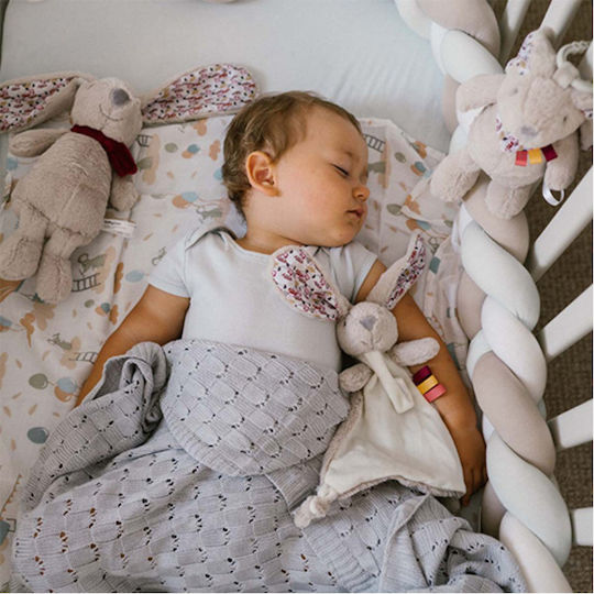Babyono Πανάκι Μωρού Rabbit Milly Μπεζ