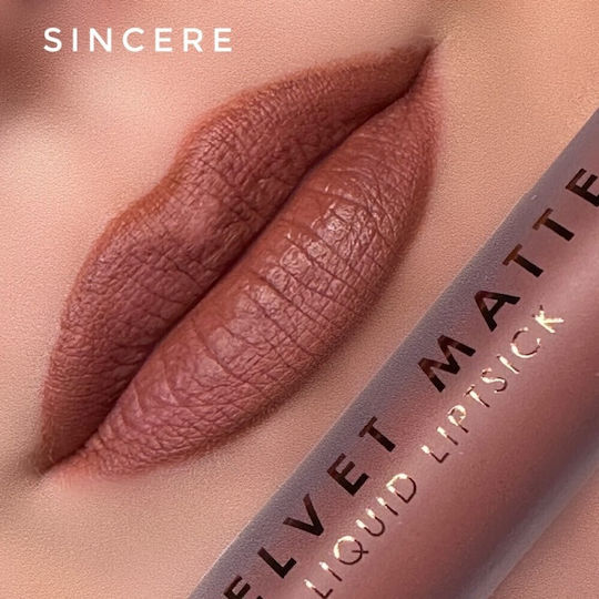 MUA Υγρό Κραγιόν Matte Sincere 3gr