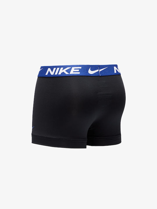 Dri-fit Essential Micro Trunk Men's Boxers Black/ Iren Red WB/ Deep Royal WB/ Black WB 3Pack