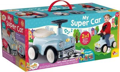 Lisciani Giochi Carotina Baby My Super Car Baby Walker Ride On with Sounds