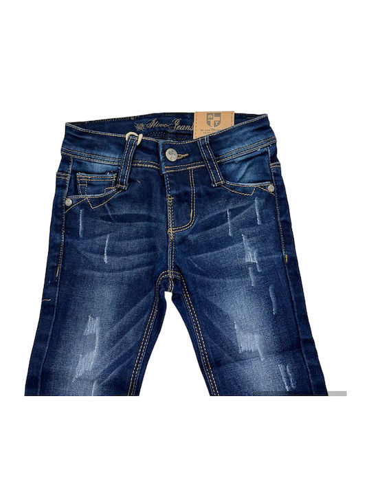 Kinder Schlaghose Jeans Rot