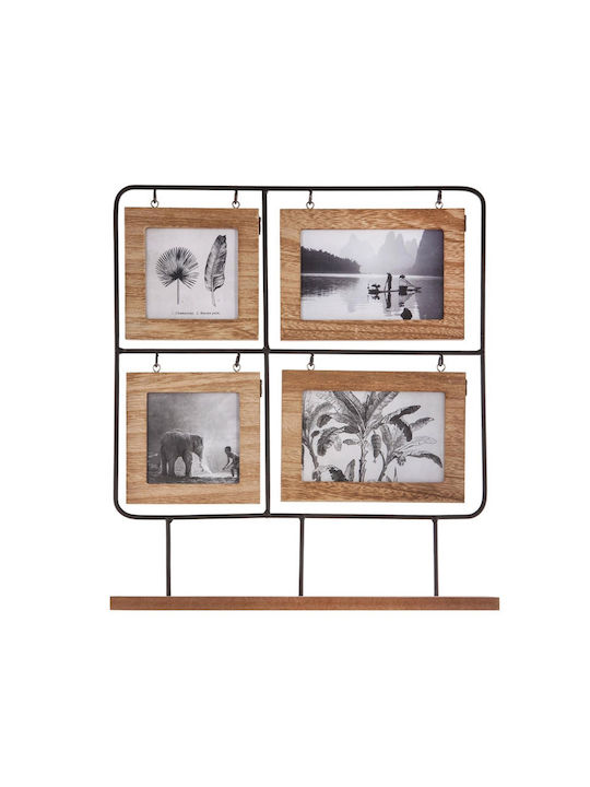 Atmosphera Multi-frame Wooden 36x10cm