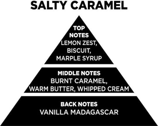 Themagio Αρωματικό Κερί Σόγιας Βάζο Άρωμα Salty Caramel 300gr