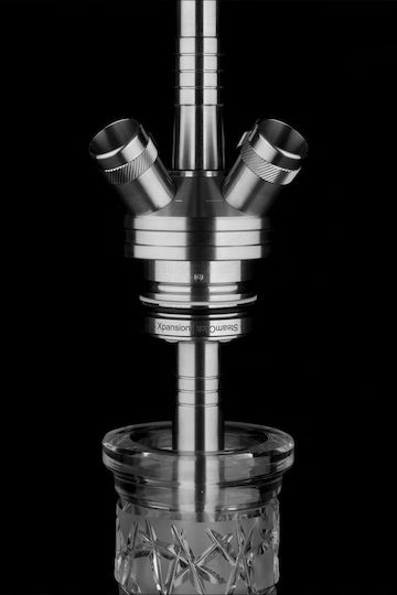 Steamulation Ναργιλές Μονός Γκρι 52cm