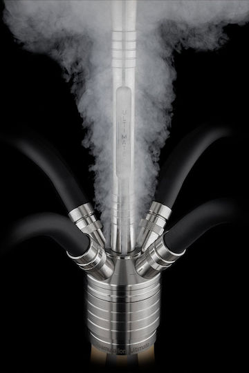 Steamulation Ναργιλές Μονός Γκρι 52cm
