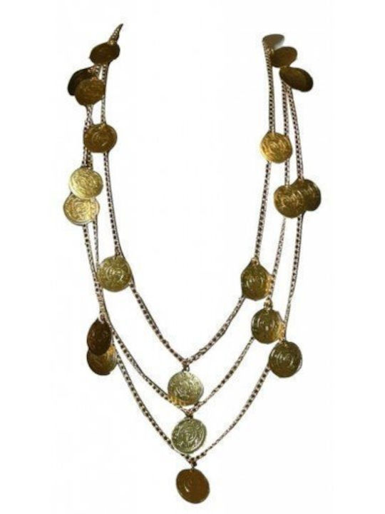 Traditional Costume Epirote Woman with 1 Row Necklace