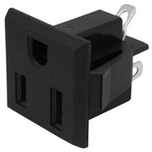 Ultimax Ac Connector weiblich Chassis Transformatoren 3p 15a/125v Ac-7070 22x22 Anschluss (5Stück)