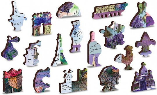 Puzzle pentru Copii 75buc Wooden City